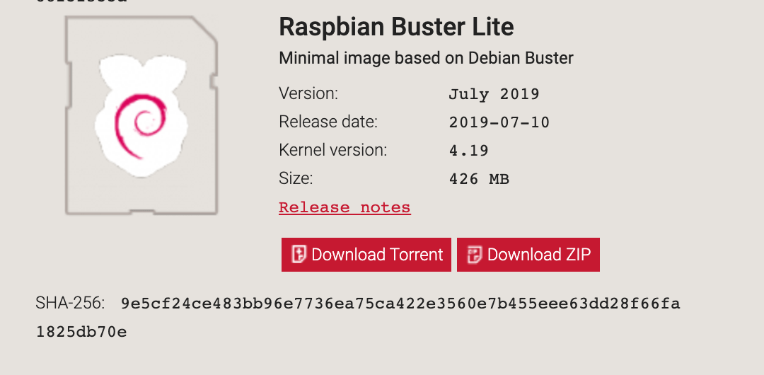 Image showing SHA-256 value