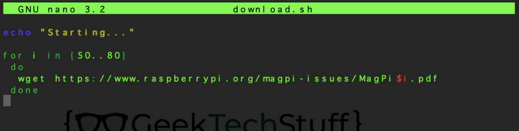 Downloading Multiple Files Via Wget&nbsp;(Linux)