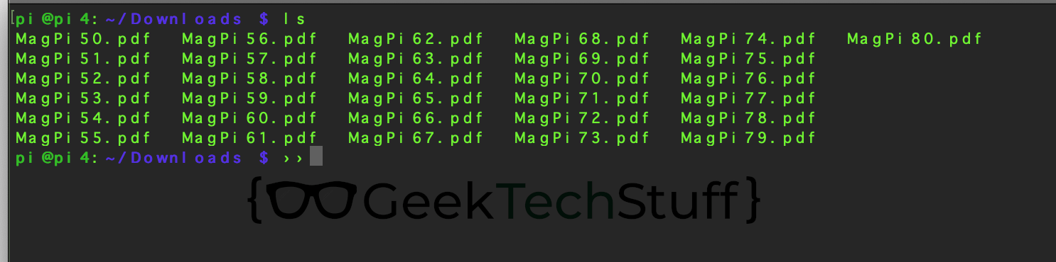 Lots of Mag Pi magazine to read