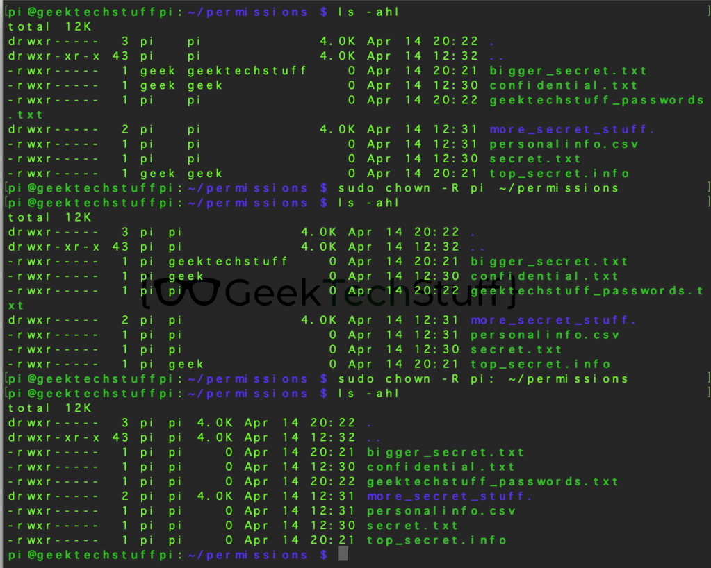 Chown, Stat, Id And Some More Permissions&nbsp;(Linux)