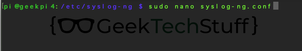 sudo nano syslog-ng.conf