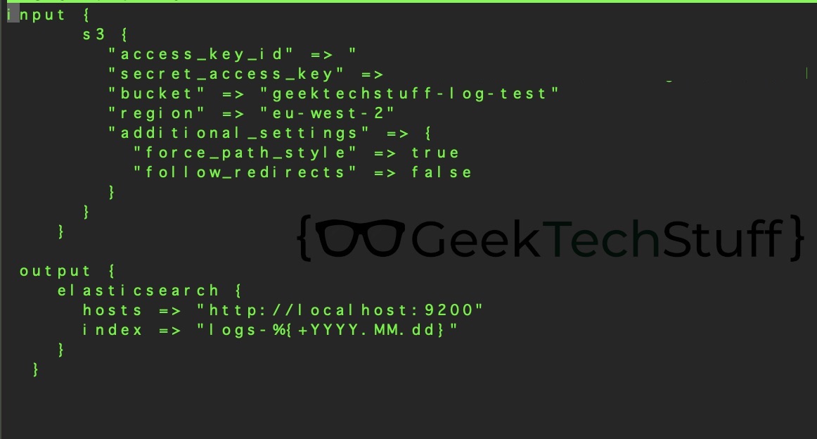 Logstash's main.conf file