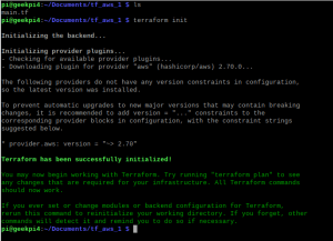 Terraform – Introduction: TF files / First Run – GeekTechStuff