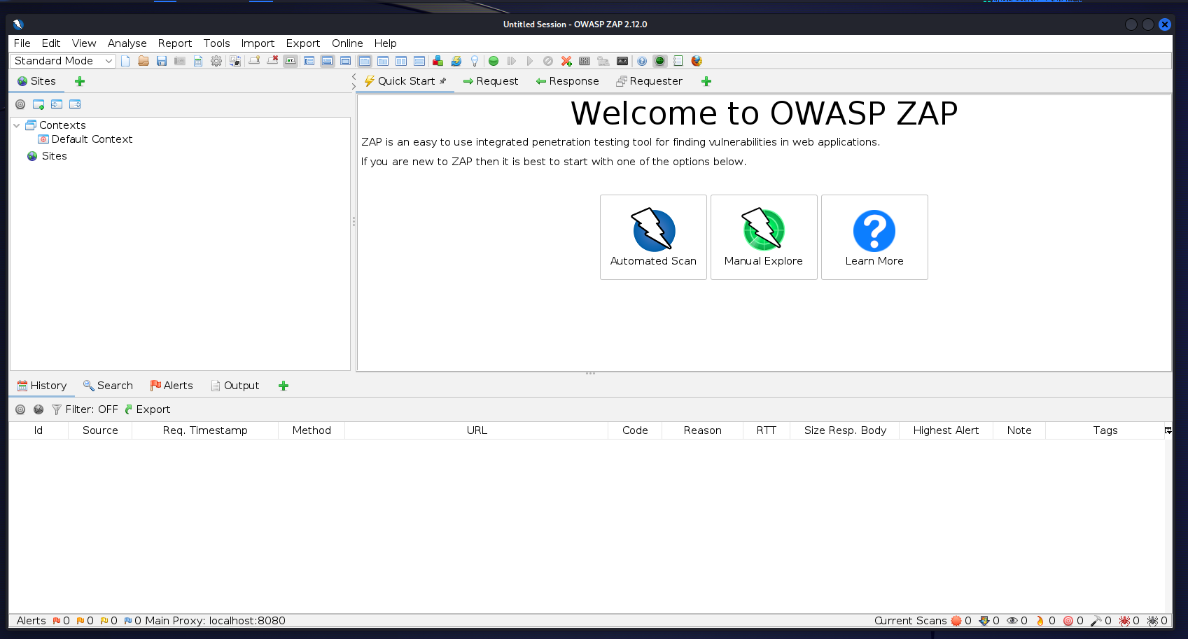 Web Security – OWASP ZAP – GeekTechStuff